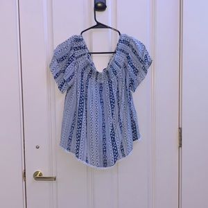 REWIND - Off the shoulder blouse
